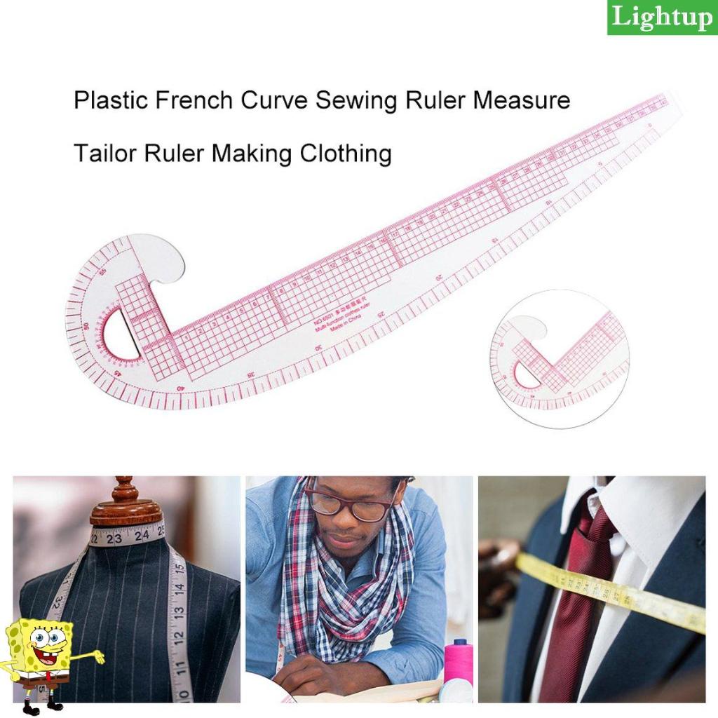 Nhựa Pháp Đường cong May Thước Thước đo Thợ may Thước Làm quần áo