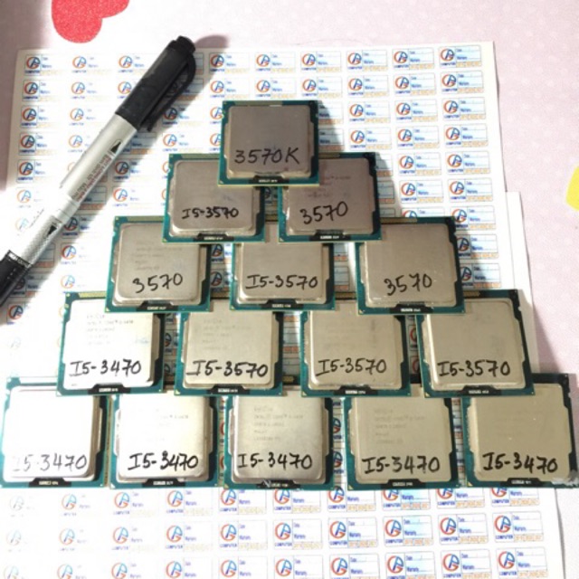 cpu core i5 3470 ,i5 3470s ,i5 3570 ,i5 3570s ,i5 3570k ,i5 3330, i5 3450 , i5 3550 ,i5 3350p , i5 3450s , i5 3550s