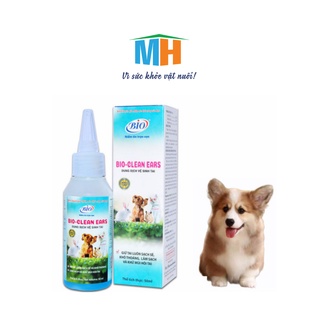 Dung dịch vệ sinh tai chó mèo bio clean ears 50ml - minh hiếu shop
