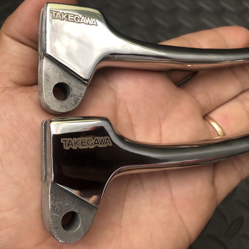 Tay thắng dream inox nguyên khối