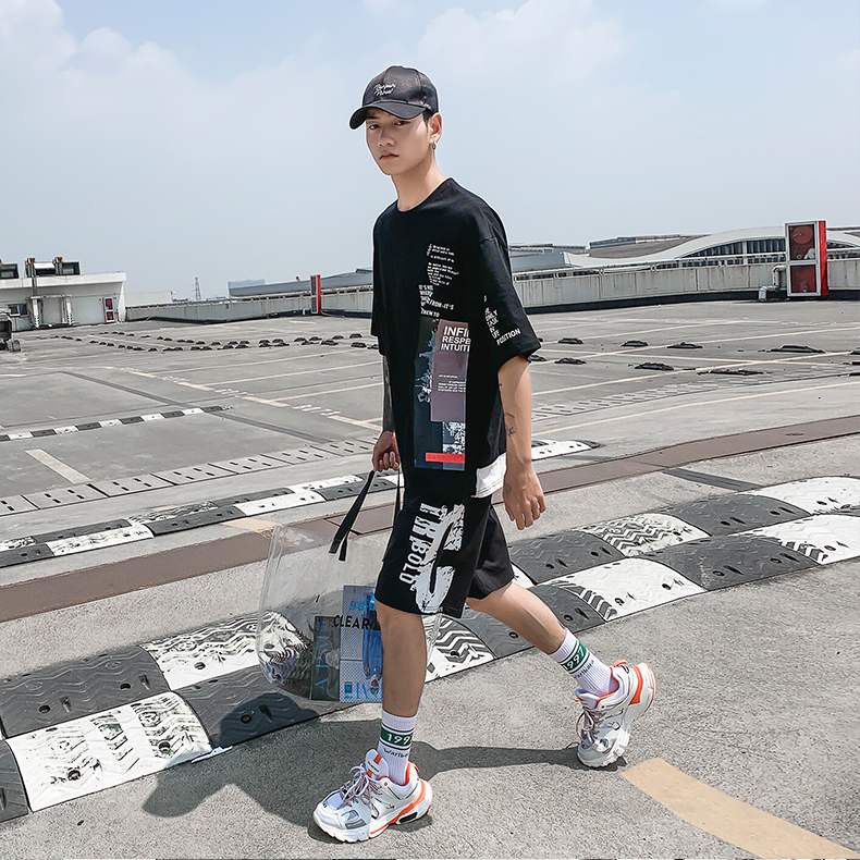 Bộ Quần Áo Thun Nam Thể Thao Ngắn Tay Kết Hợp Quần Short TRIBOLD SET NAM 90000105C | BigBuy360 - bigbuy360.vn