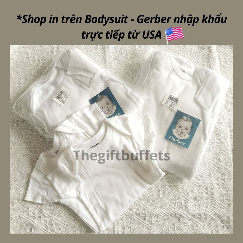 Áo Bodysuit cho bé in Tên riêng