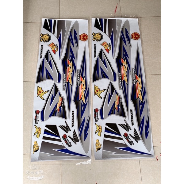 Tem Wave Anpha 50-100-110 Mẫu Rs 3 Lớp Chống Nước Đủ Màu