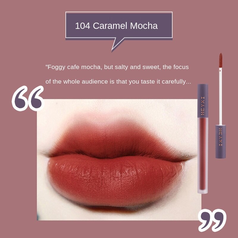 Son kem HEYXI nhung lì chống nước nhẹ