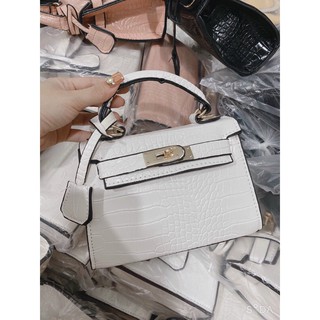 ☘️Túi xách nữ da rắn size 18