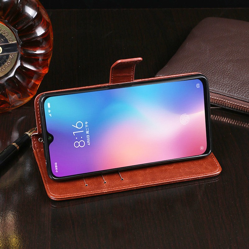 Samsung Galaxy A04 A04S S5 S6 S7 Edge J7 J4 J6 S8 S9 S10 S11 Plus S10E S11E A8S Flip Soft Leather Phone Case Ốp lưng da mềm