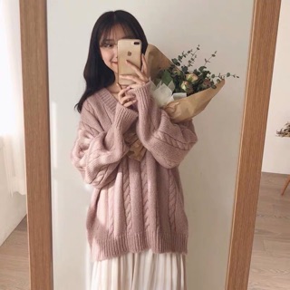 [ORDER] Áo len dáng dài ulzzang (hình thật ở cuối)