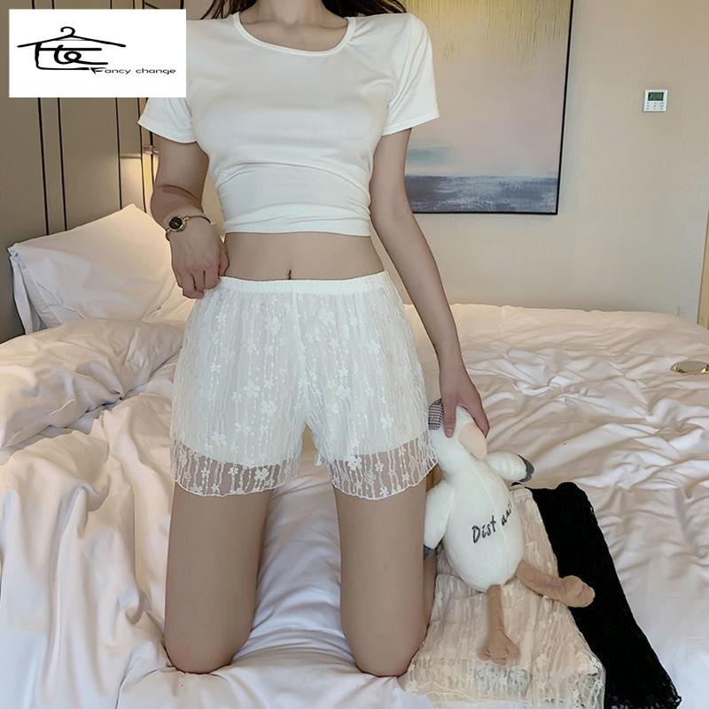 Quần An Toàn Mặc Trong Váy Phối Ren Chống Chói Kiểu Mới 2022 Cho Nữ