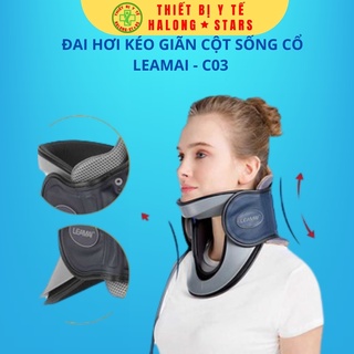Đai hơi kéo giãn đốt sống cổ Leamai C02/C03, Nắn chỉnh cột sống, giảm đau do thoái hóa đốt sống cổ [HalongStars]