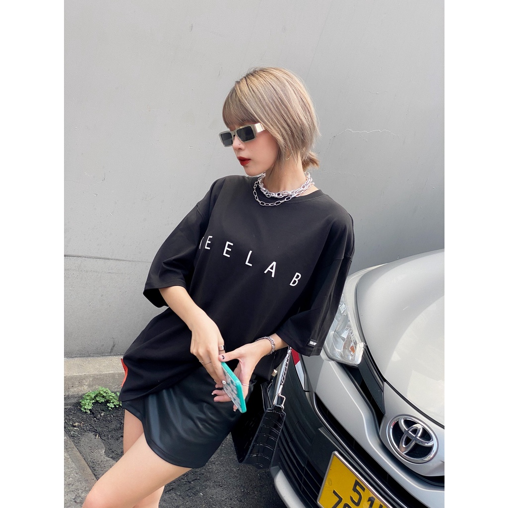 Áo thun Teelab Basic tay lỡ Oversize 4 màu TS0063