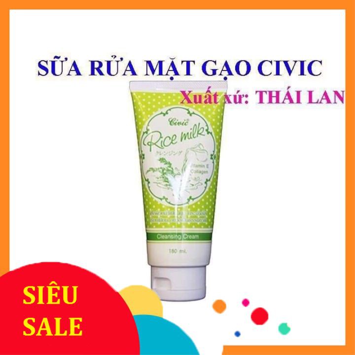 Sữa rửa mặt cám gạo Thái lan