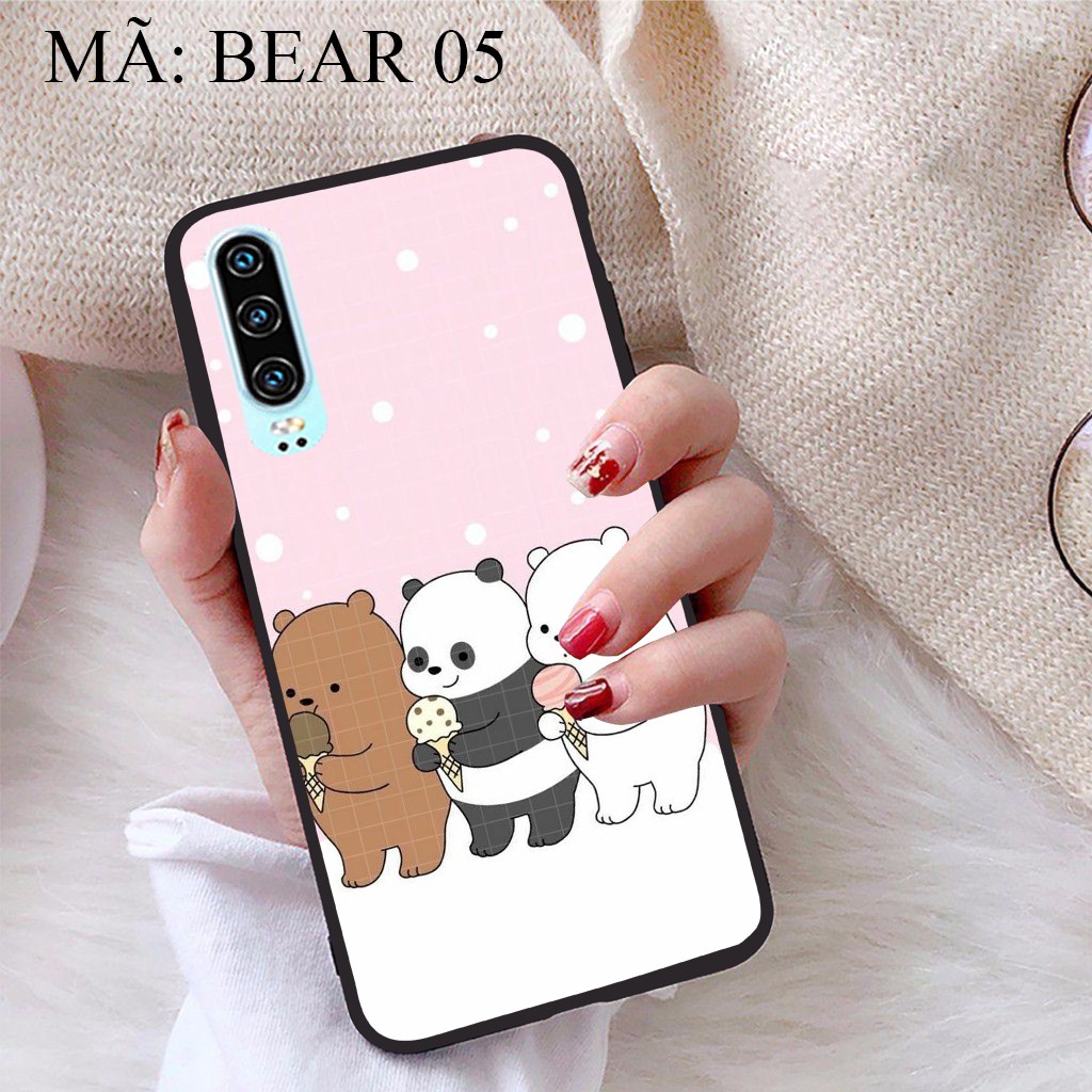 Ốp lưng Huawei P30 viền dẻo TPU BST Gia Đình Nhà Gấu
