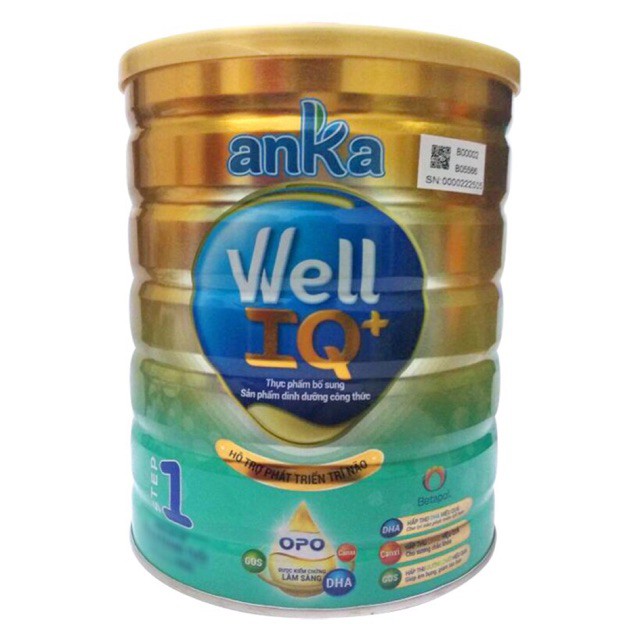 SỮA BỘT ANKA WELL IQ 1 900G