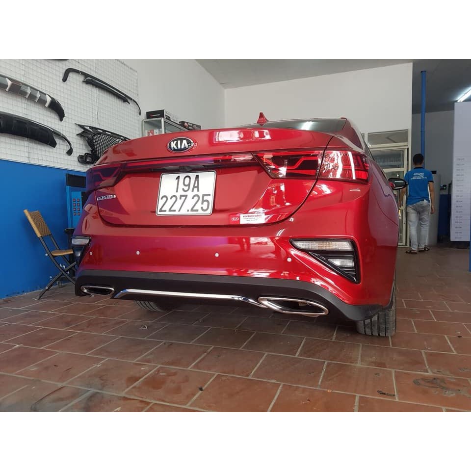 Ốp Viền Đèn Gầm Trước, Sau Cerato 2019 - 2020 mạ crom cao cấp