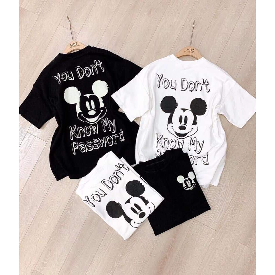 Áo thun in hình chuột mickey dễ thương giá rẻ như sỉ