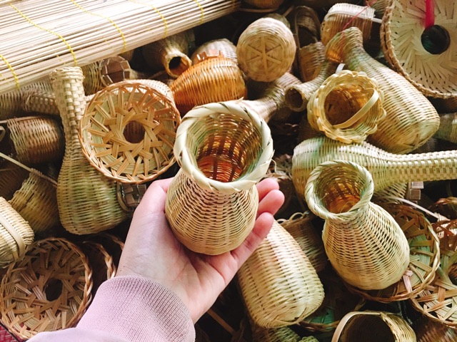 Vỉ Mây Tre Trang Trí 12 Món Ngẫu Nhiên- Nét Đẹp Từ Thiên Nhiên