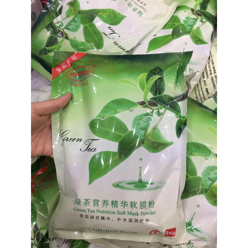 Bột đắp mặt trà xanh trắng mịn da | BigBuy360 - bigbuy360.vn