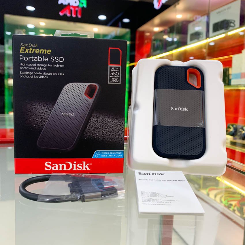 Ổ Cứng Di Động SSD 500GB Sandisk Extreme Portable E61 | BigBuy360 - bigbuy360.vn