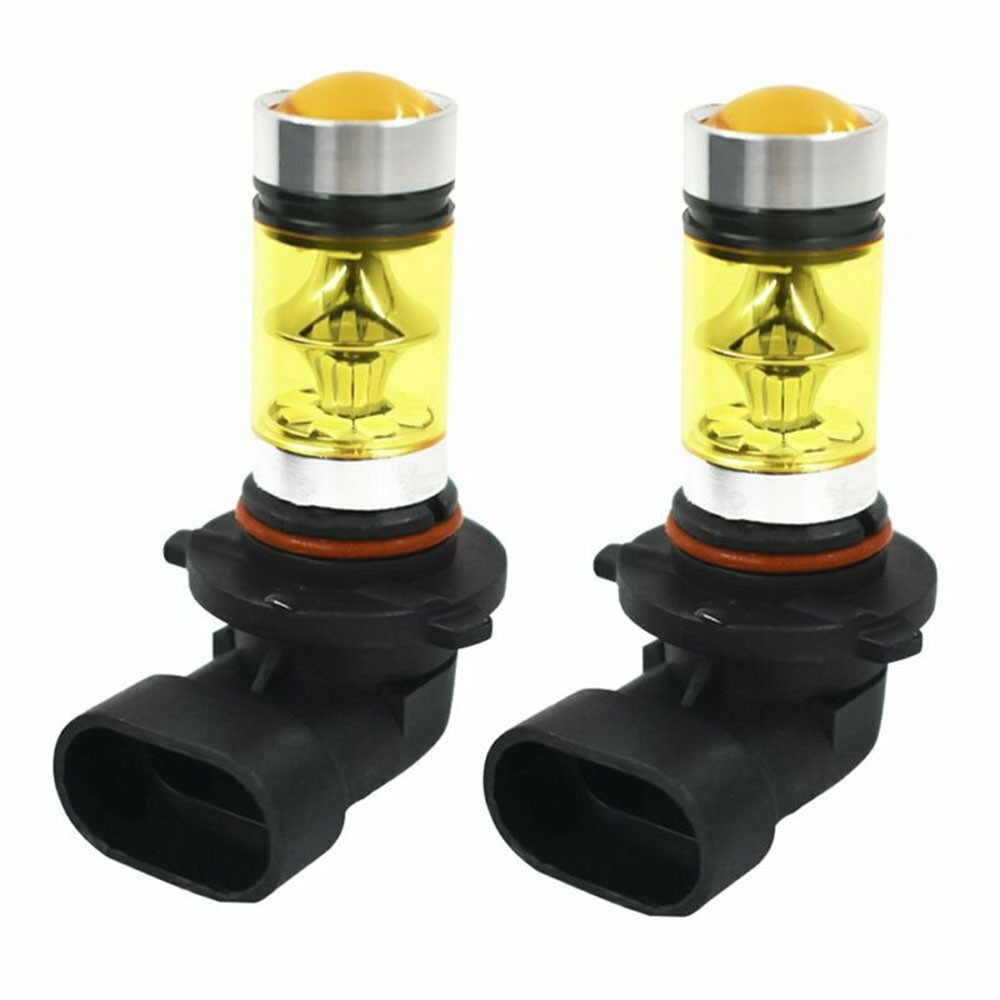 1 Cặp Đèn Led Ánh Sáng Vàng 9006/HB4 100W 1600LM 3000K 360 Độ