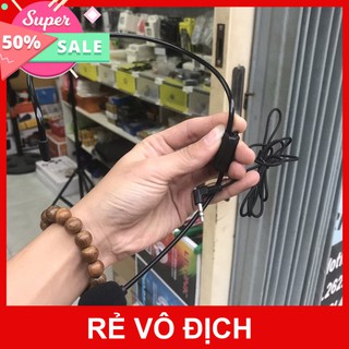 Microphone kẹp tai chân cắm 3.5mm thu âm, trợ giảng