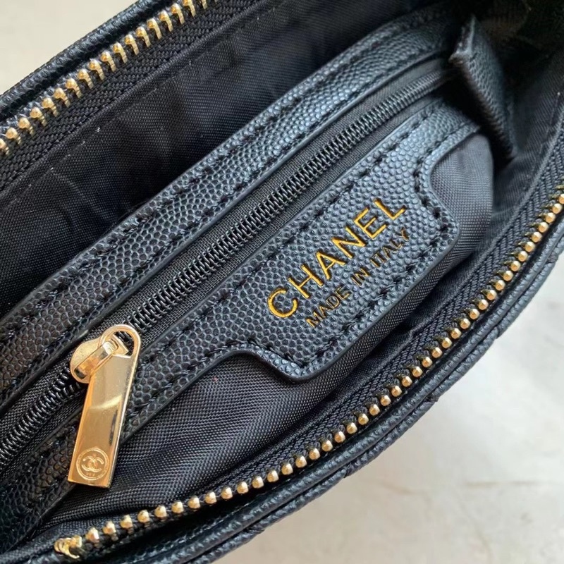 túi Chanel Vip Gift nắp logo ( sz 17x21x6cm)