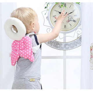 Gối Thiên Thần Cho Bé Tập Bò, Tập Đi - Đỡ Cổ, Đỡ Lưng An Toàn Và Thoải Mái - BAO0106 (Màu vàng)