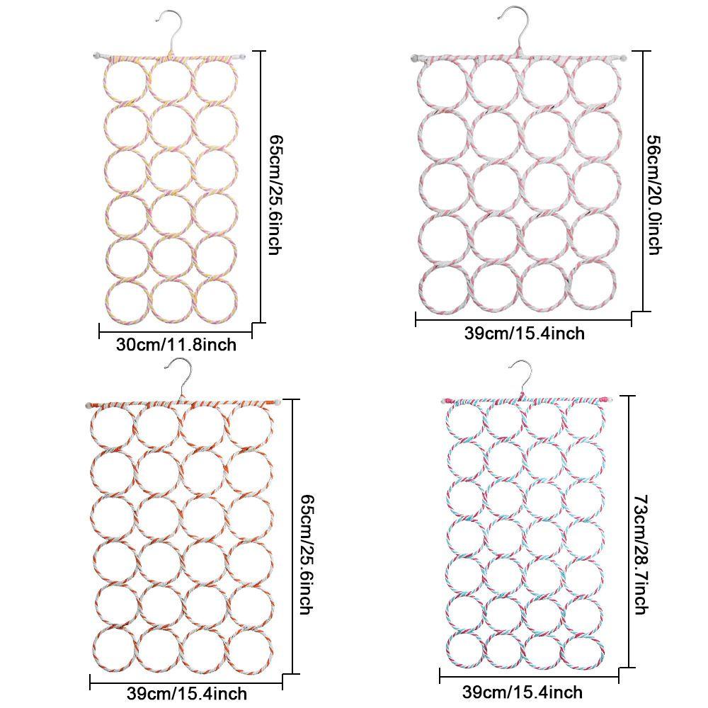 Móc Treo Khăn Choàng Đan Mây Đa Năng Tiết Kiệm Không Gian