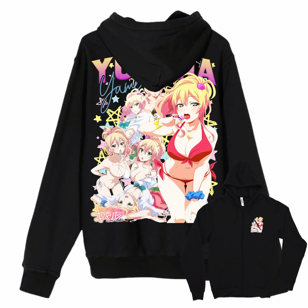 Áo Hoodie In Chữ No Gal Yukana Yame Vol. 2 Cá Tính