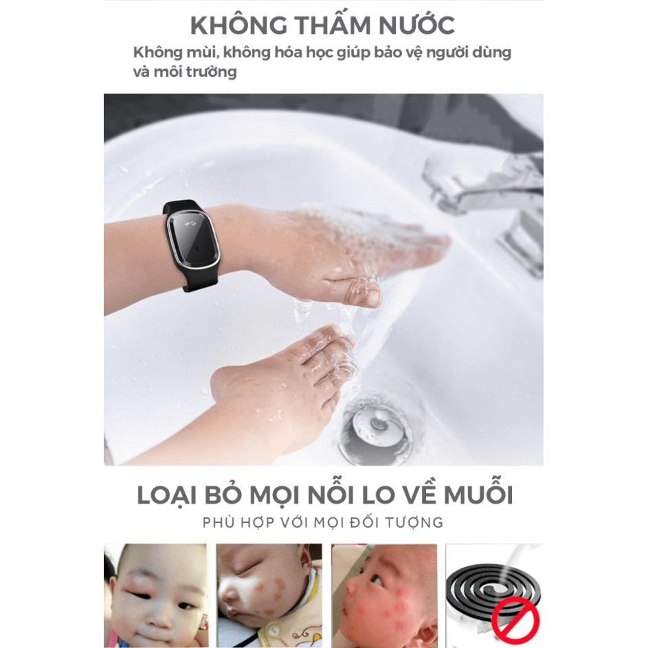 Đeo tay chống muỗi Repel Bracelet - Home and Garden