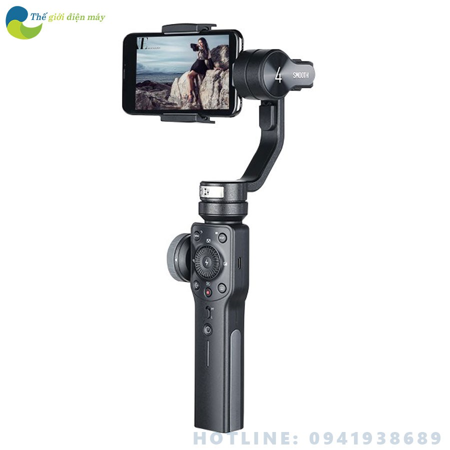 (hàng chính hãng) Tay cầm chống rung gimbal Zhiyun smooth 4 - Bảo hành 12 tháng - Shop Thế Giới Điện Máy | BigBuy360 - bigbuy360.vn