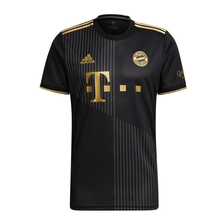 Áo thun bóng đá Bayern Jersey 21-22 màu đen chất lượng cao