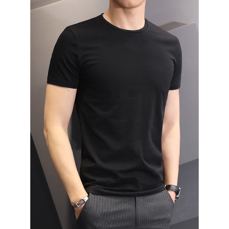 Áo thun trơn nam N7 5 màu phông basic tee ngắn cổ tròn cộc tay cao cấp cotton 100% hàng hiệu unisex dáng thể thao