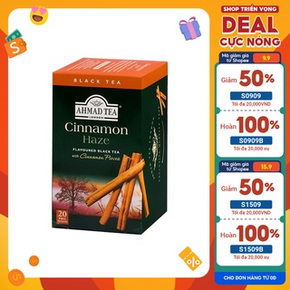Trà Quế AHMAD (Cinnamon Haze) hộp 40g/ 20 túi lọc