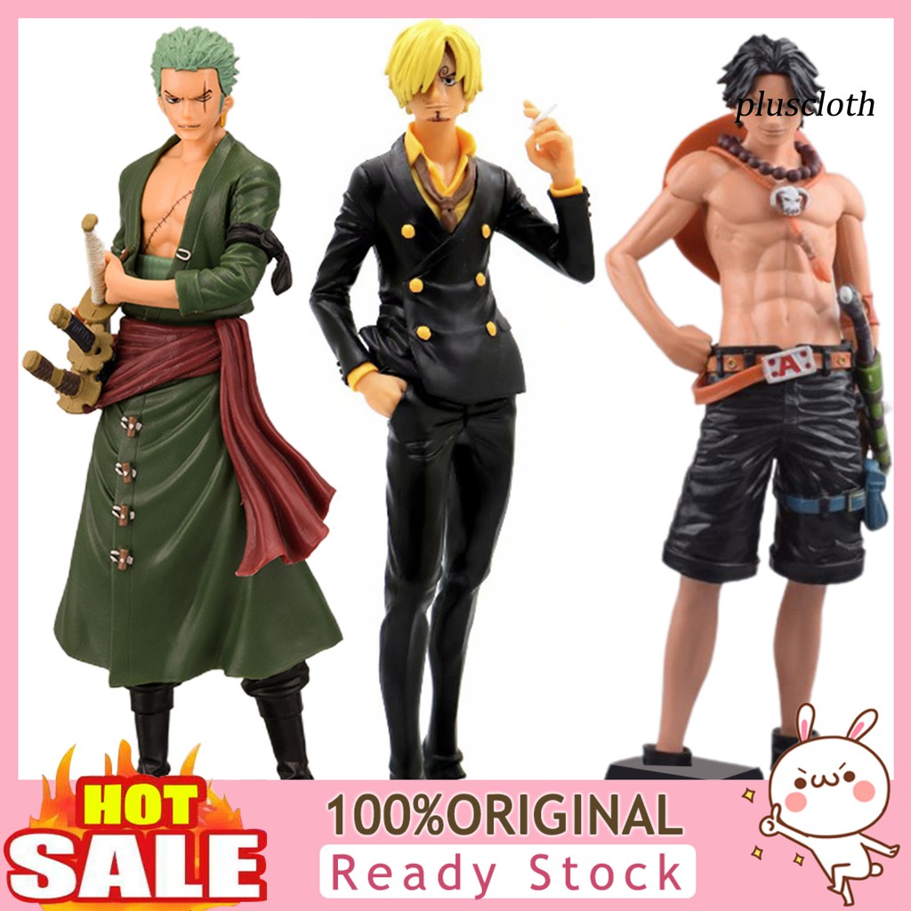 Đồ chơi mô hình nhân vật Zoro/Sanji/Ace trong One Piece