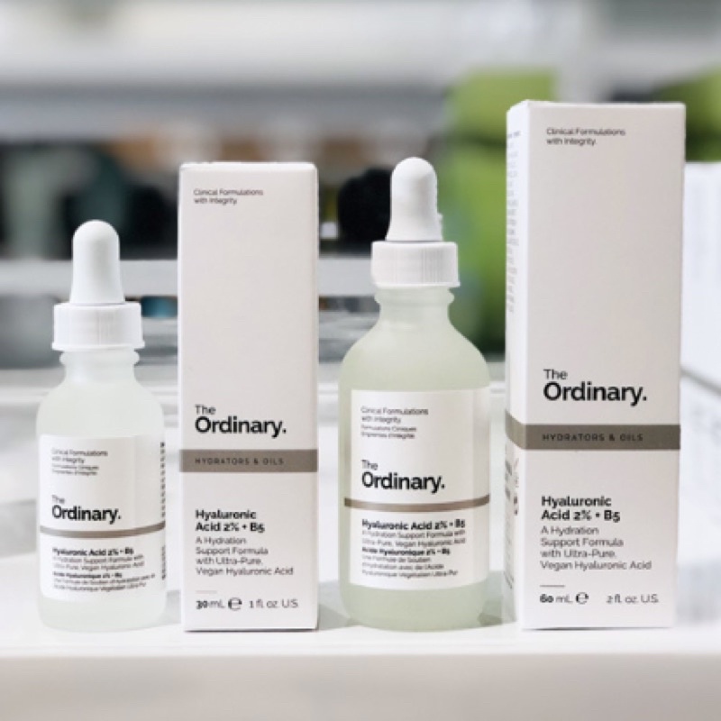 The Ordinary Hyaluronic Acid 2% + B5 30ml và 60ml