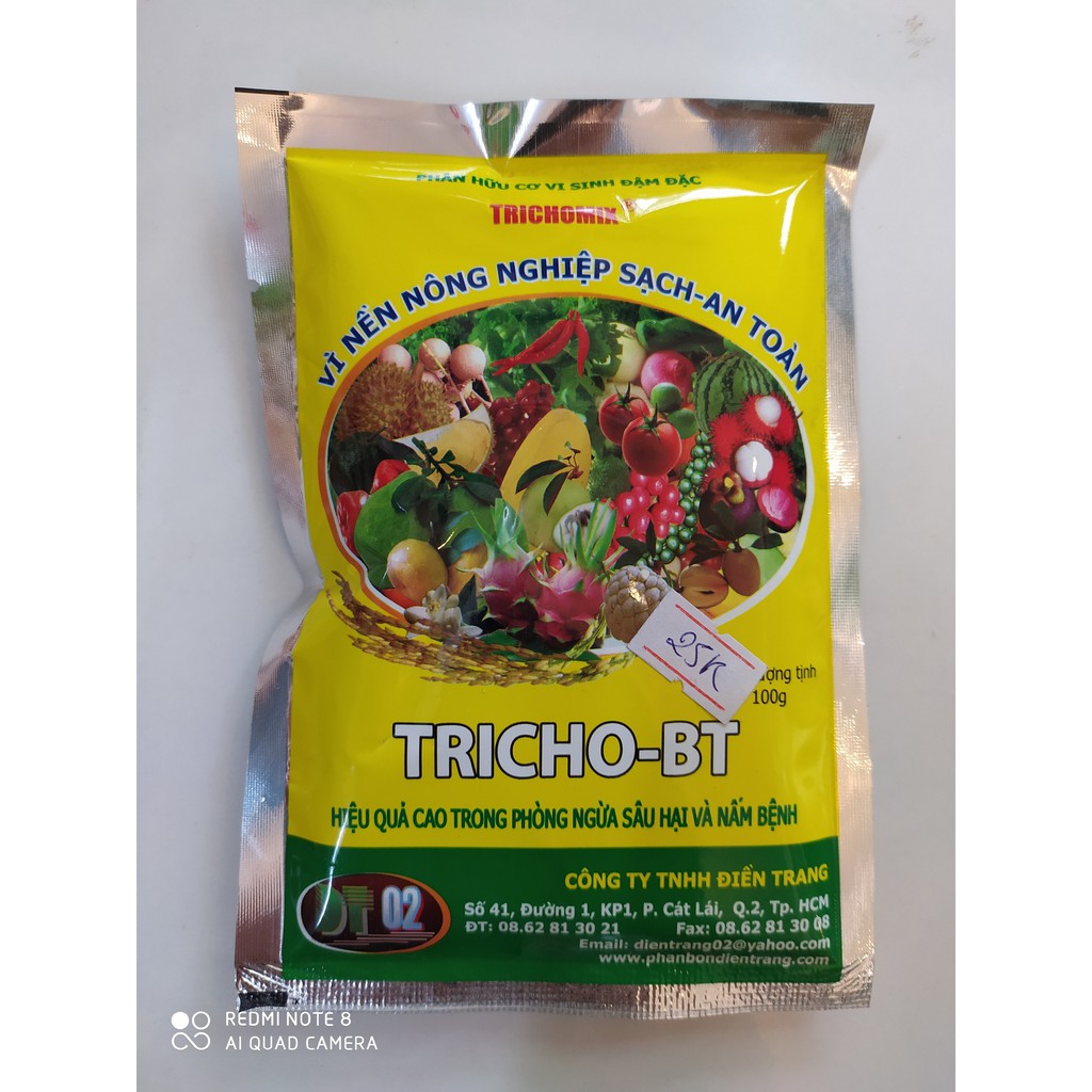 TRICHO-BT-100GR-Phòng ngừa sâu bệnh và nấm bệnh-100G