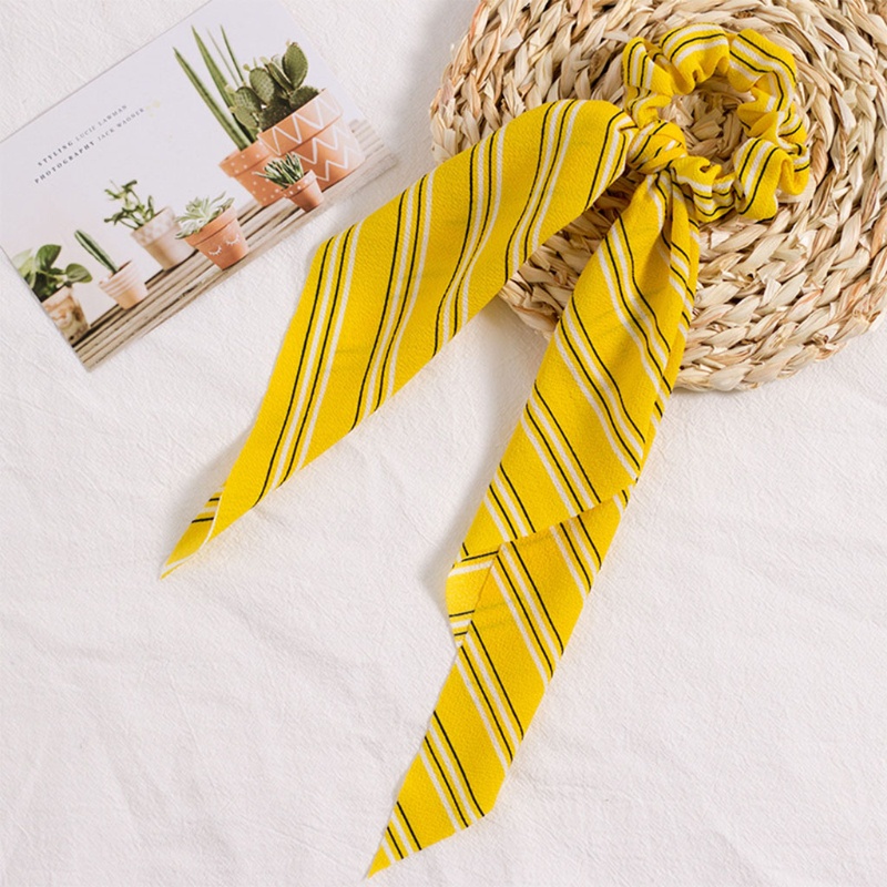 Dây Buộc Tóc Ruy Băng Dài In Họa Tiết Hoa Thời Trang