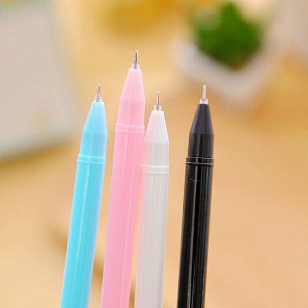 Bút Mực Gel Mực Đen Hình Thỏ Hoạt Hình Sáng Tạo Cho Học Sinh