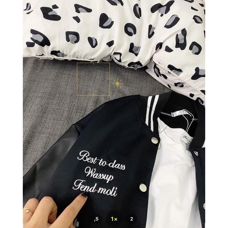 ❤️ ÁO BOMBER PHỐI TAY DA G HÓT HÍT ❤️ FREESHIP ❤️ KÈM ẢNH THẬT VIDEO | BigBuy360 - bigbuy360.vn
