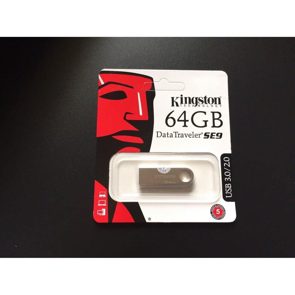 usb 2.0 kingston se9 8gb 16gb 32gb 64gb-Bảo hành 12 tháng