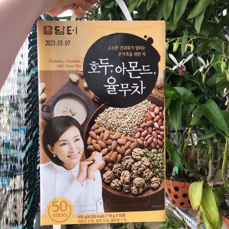 [Date 03/2023] Bột ngũ cốc dinh dưỡng Hàn quốc - Hộp 50 gói 900gr (50x18g)