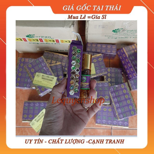 [Combo] 12 Chai Dầu Lăn 19 vị Thái Lan 8ml