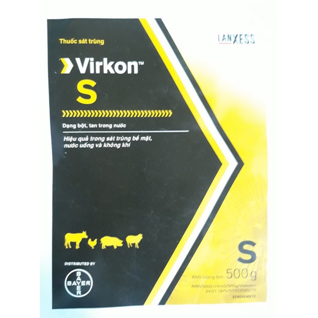 sát trùng virkon S 10g va 100g