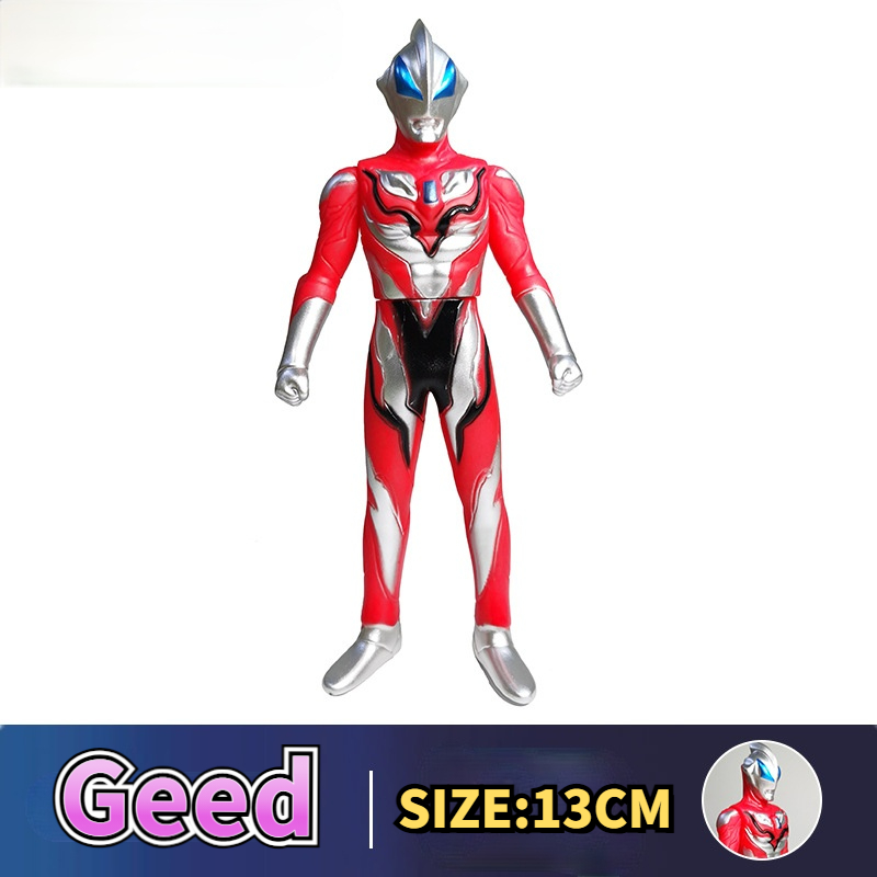 ULTRAMAN ULTRAMAN Mô Hình Nhân Vật Siêu Nhân Geed Zero Orb Tiga Monster Kích Thước 13cm