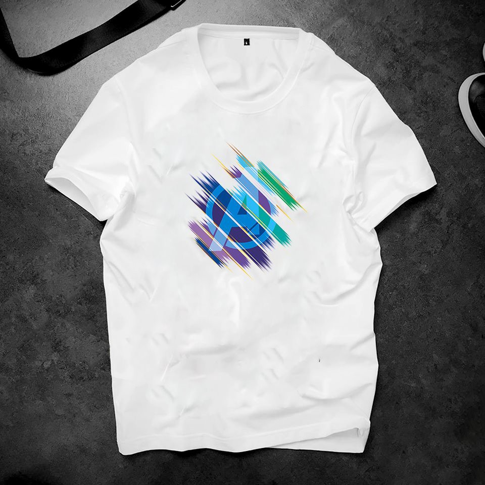 Áo thun unisex biểu tượng siêu anh hùng đẹp rẻ 2019S502