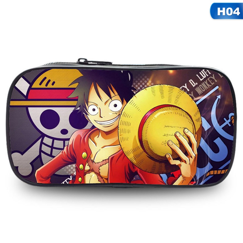 Túi Đựng Bút Đa Năng In Hình Anime One Piece Ansy2626 Cho Bé