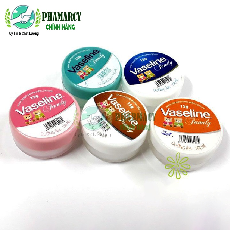 Kem nẻ Vaseline Family sáp nẻ dưỡng ẩm giảm nẻ da từ thảo dược ngăn ngừa khô da