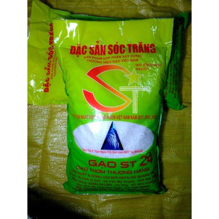 GẠO SÓC TRĂNG ST24 (bao bì mới)