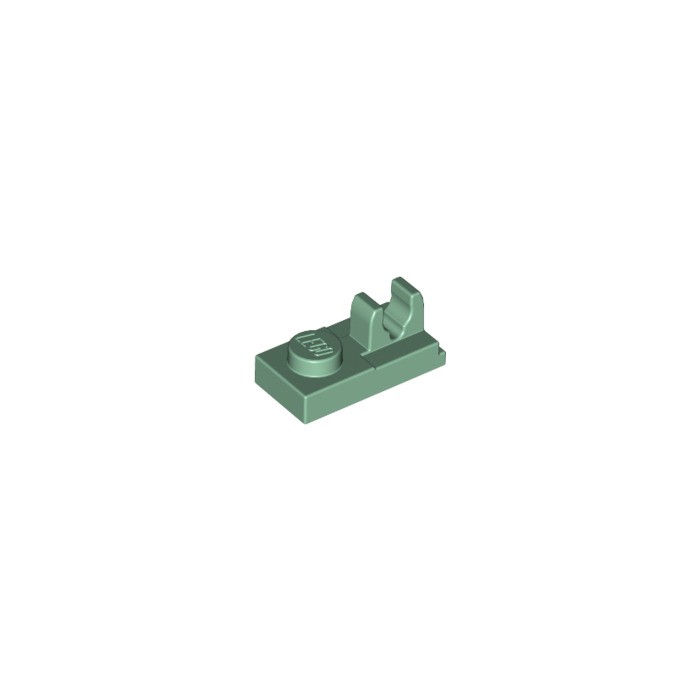 Gạch Lego 1 x 2 có tay mở / Lego Part 92280: Plate 1 x 2 with Top Clip with Gap