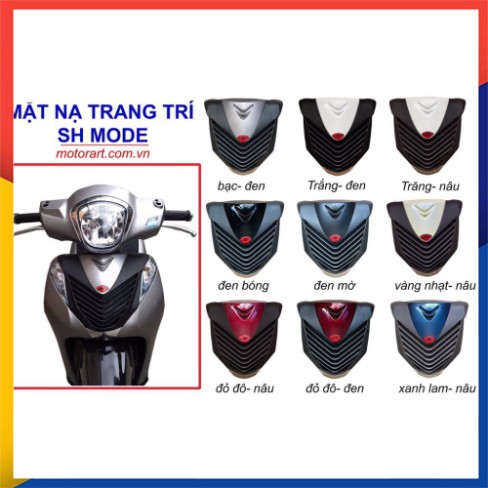 🌴MẶT NẠ SH MODE 2015-2019 –MOTOR ART CHÍNH HÃNG – KHÍT – SƠN ĐẸP🌴